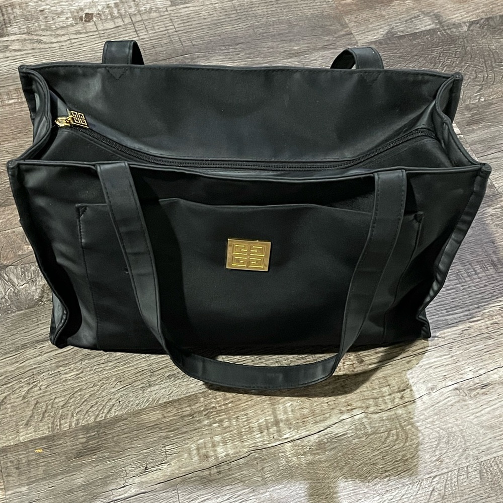 Givenchy Black Tote Bag with‎ Gold Accent